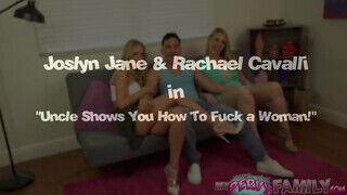 My Pervy Family - Rachael Cavalli és Joslyn Jane osztoznak a faszon