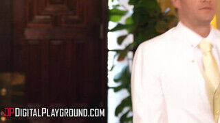 DigitalPlayground - Bridgette B és Aubree Valentine hármasban dugnak