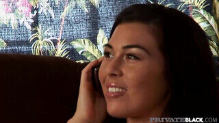 PrivateBlack - Ashley Blue análba kefélve