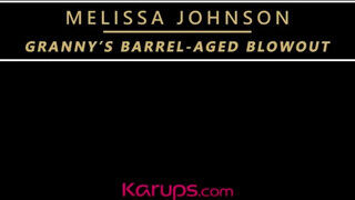 Melissa Johnson a hatalmas cickós érett nő