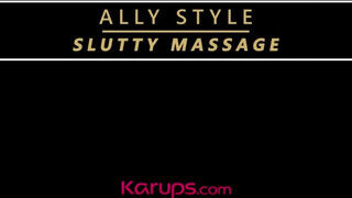 Karups - Ally Style a szexy masszőr bige